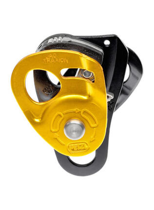 Doppelrolle PETZL Jag Traxion Aluminium, 145 g, 8-11 mm Seilkompatibilität