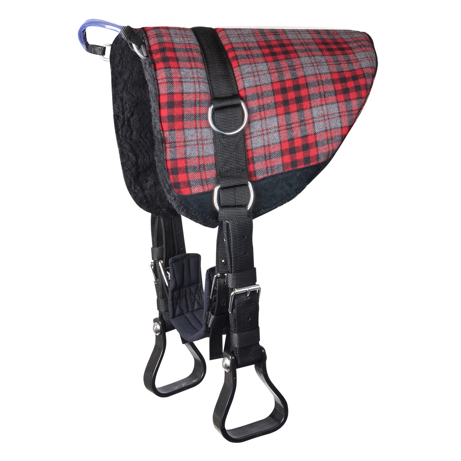 Waldhausen - Tapis De Monte À Cru Pour Cheval Waldhausen Bare-back-pad - Tapis De Selle - Gris|rouge - Sht - Decathlon