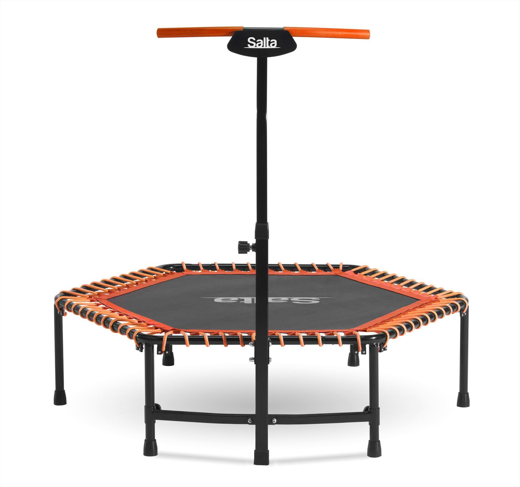 Fitness Trampoline - Oranje - ø 100 cm - Met verstelbaar handvat