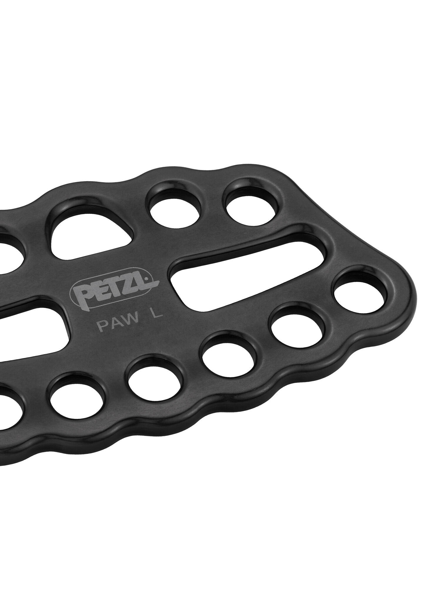 Plaque de positionnement Petzl Paw L - noir 2/2
