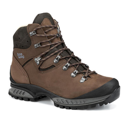 Hanwag Herren Tatra II LL WIDE Wanderschuh Echtleder in braun