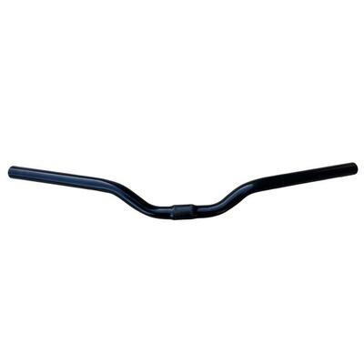 PIEGA MANUBRIO PER BICI ACCIAO NERO CITY BIKE - RESISTENTE ANTIRUGGINE 58.5 CM