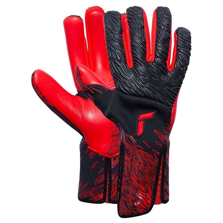 Reusch - Gants De Gardien Reusch Venomous Gold X - Gants De Gardien - Noir|rouge - 8,5 - Decathlon