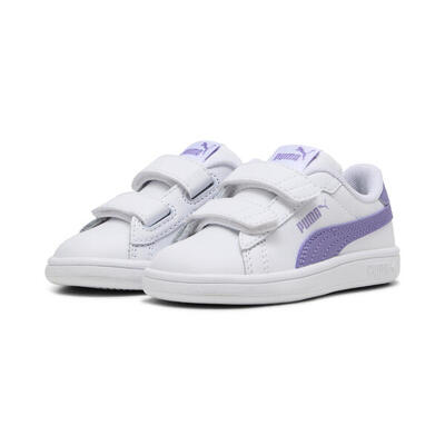 Zapatillas Bebés Smash 3.0 Leather V PUMA Navy White For All Time Red Blue