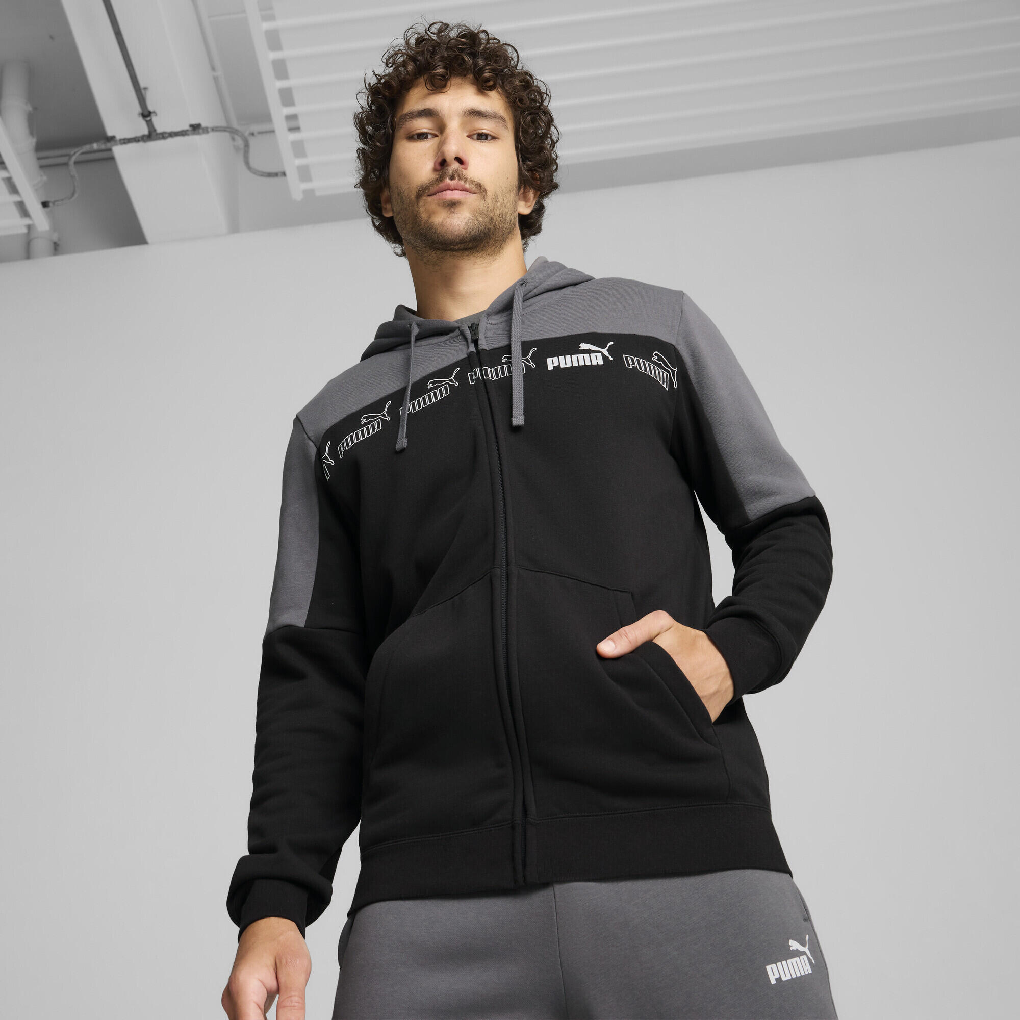 Hoodie intégralement zippé Around the Block Homme PUMA 2/7