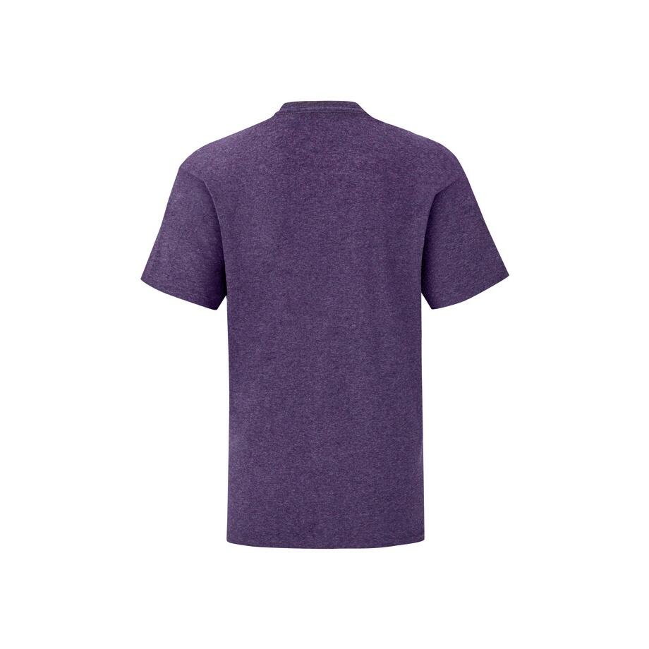 T-Shirt Iconic 150 Polycotton para crianças e jovens (Heather Purple) 2/3
