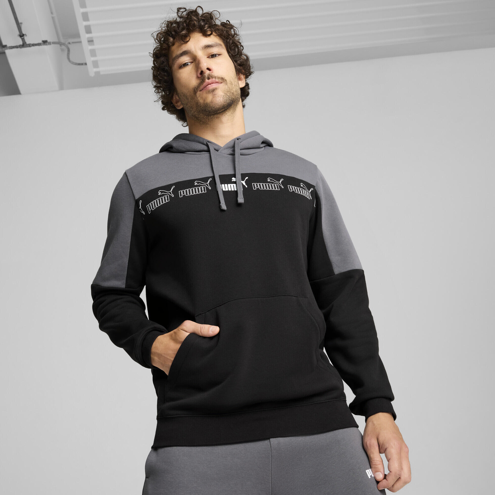 Felpa con cappuccio Around the Block da uomo PUMA 2/7