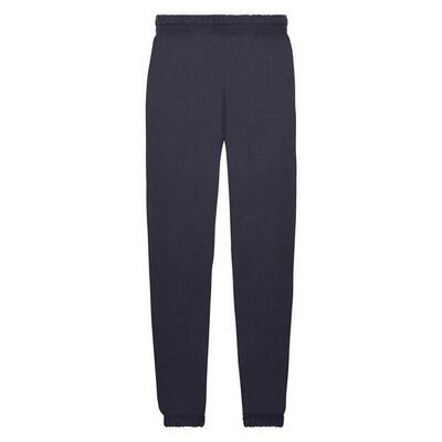 Joggingbroek kinderen/kinderen klassiek elastisch manchet (deep navy)