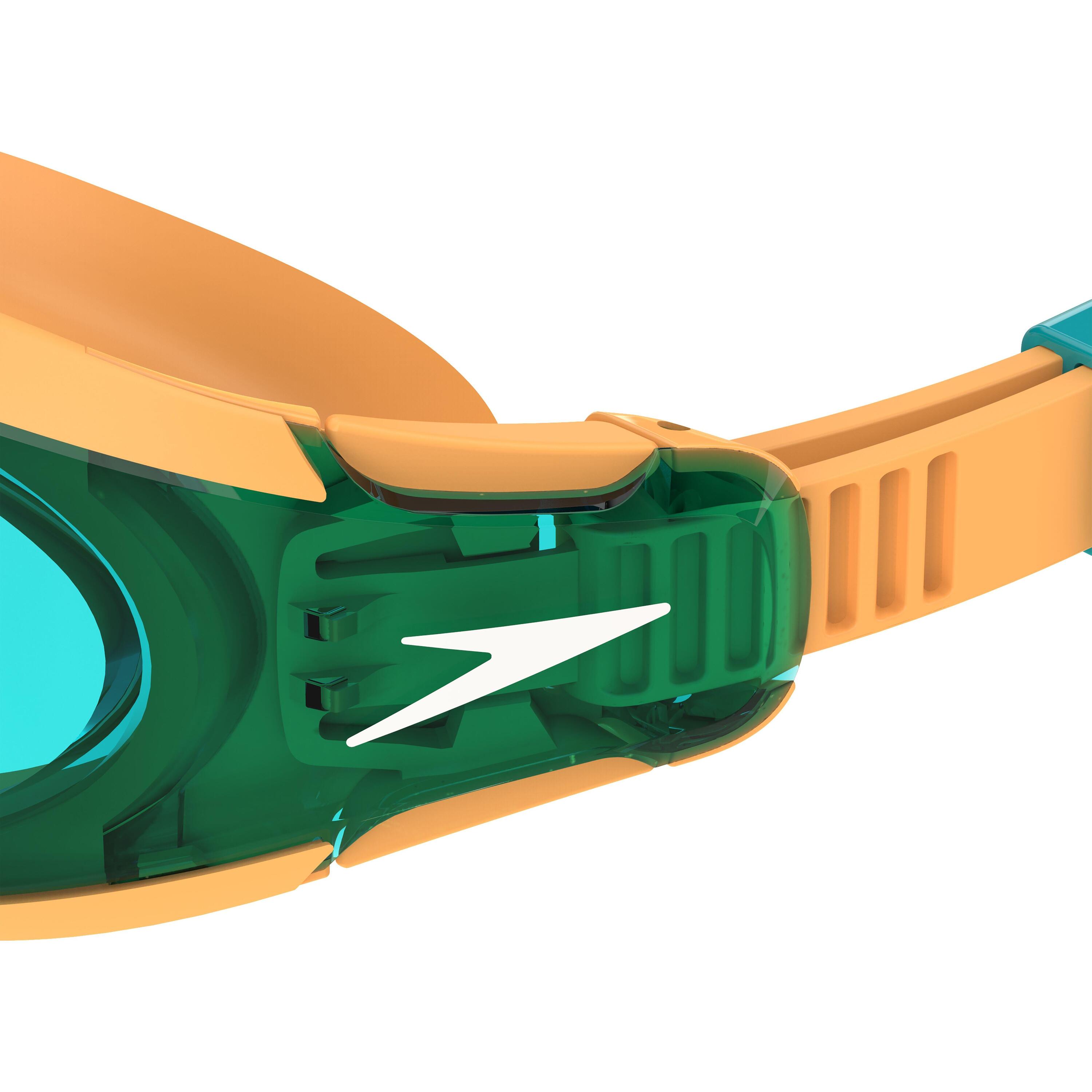 Lunettes de natation Speedo Junior Hydrosity 2.0 - Orange/Bleu 2/6