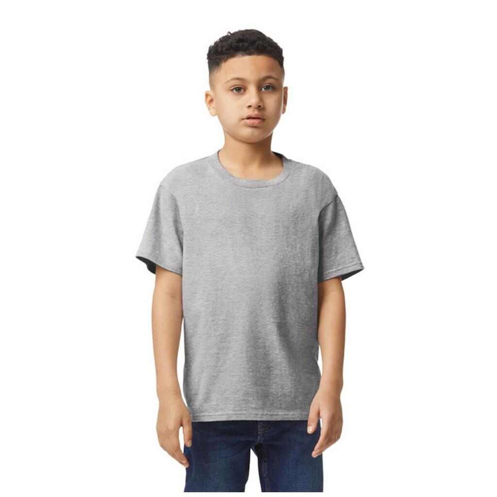 Childrens/Kids Cotton Lightweight TShirt (Sports Grey)