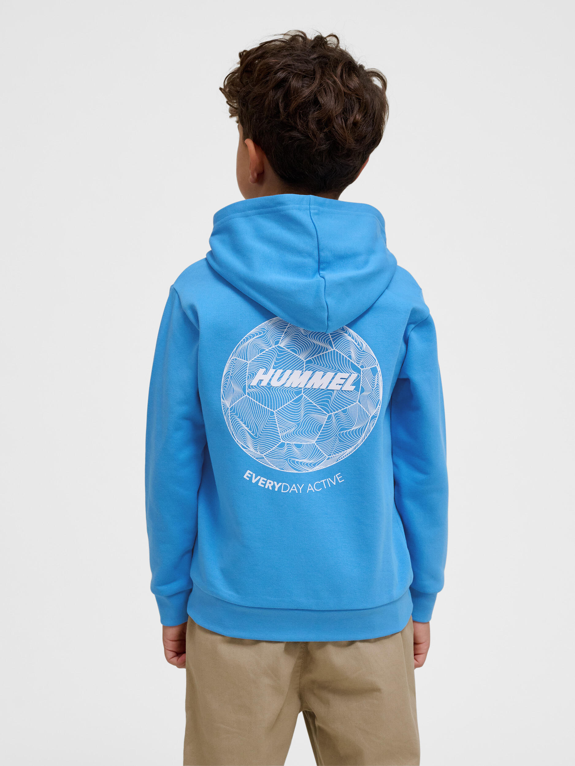 Felpa con cappuccio per bambini Hummel Casper 2/7