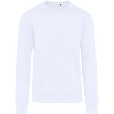 Felpa Senza Etichetta Adulto Unisex SG Bianco Neve