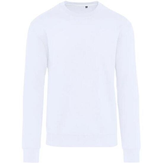 Felpa Senza Etichetta Adulto Unisex SG Bianco Neve