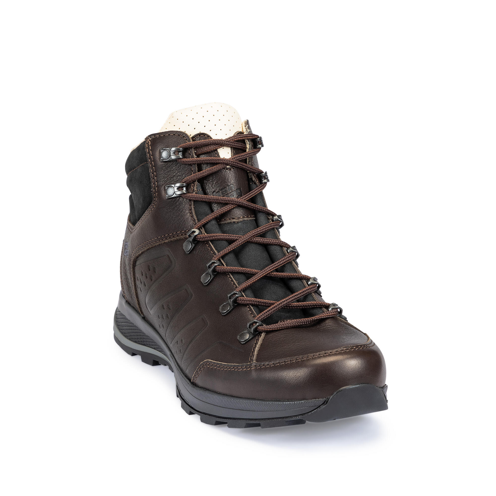 Hanwag Herren Travi LL Yak Wanderschuh Echtleder in dunkelblau 2/5