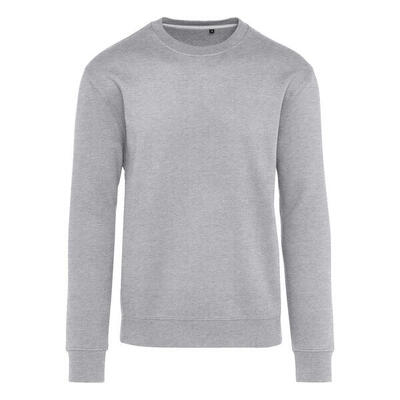 Uniseks effen sweater zonder label voor volwassenen (licht oxford)