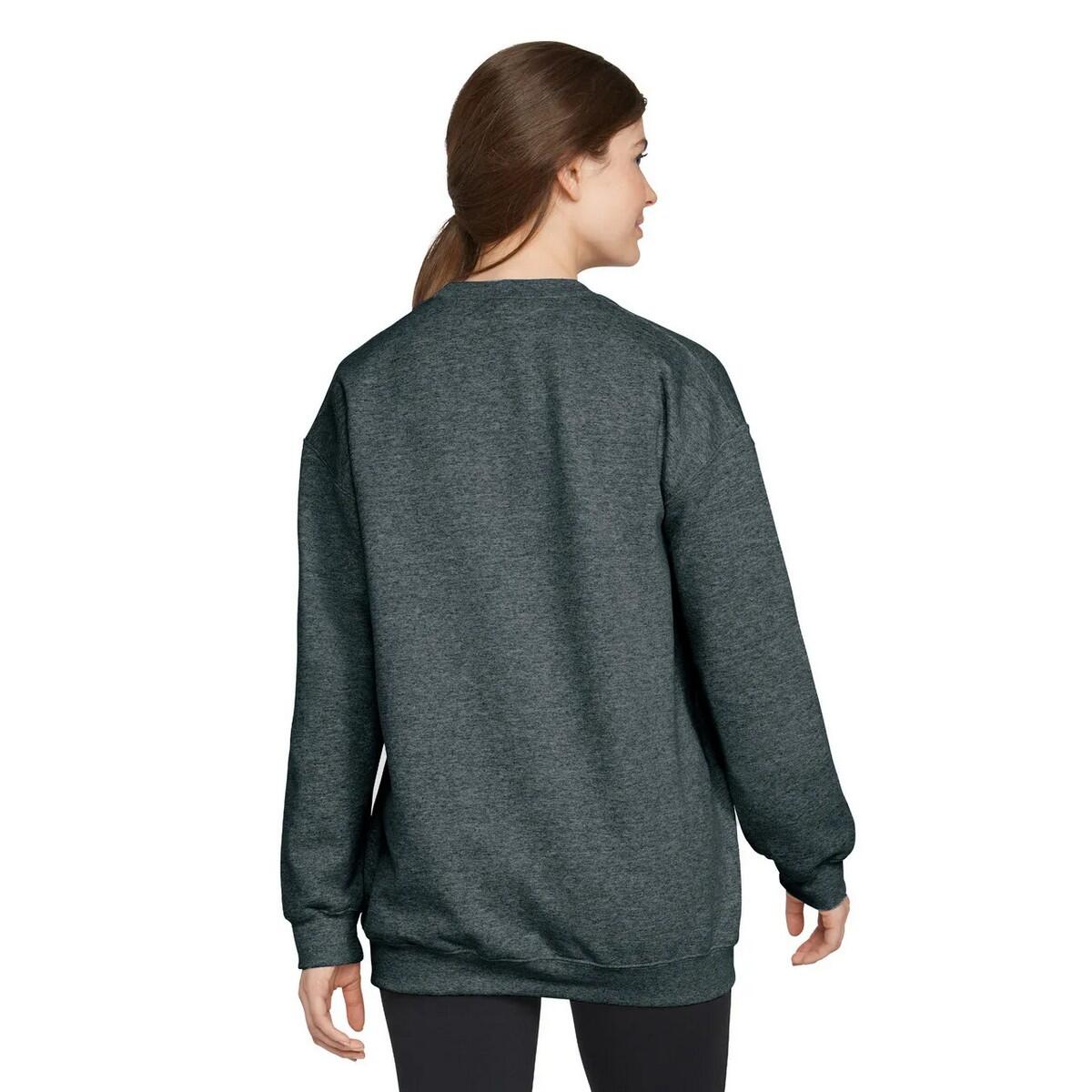 Felpa Pile Adulto Unisex Gildan Softstyle Erica Scuro 2/3