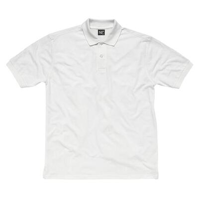 Polo Manica Corta Bambino SG Bianco