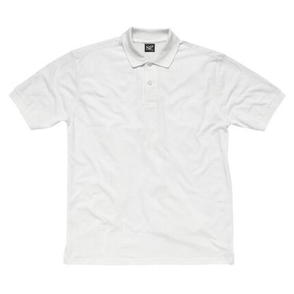 Polo Unisexe Pour Enfant (Blanc)