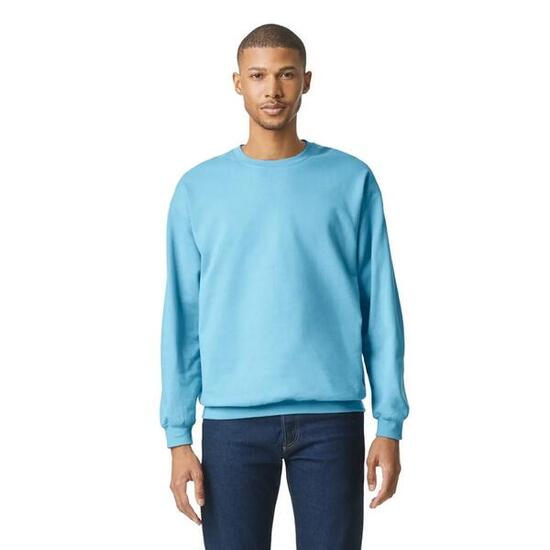 Felpa Pile Adulto Unisex Gildan Softstyle Cielo