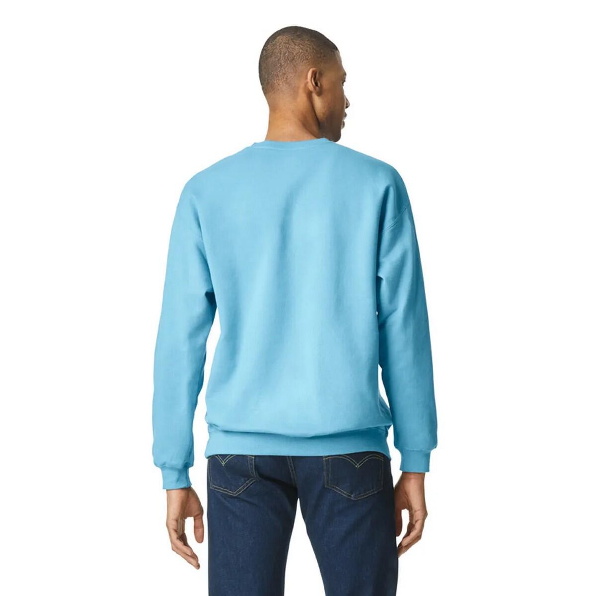 Felpa Pile Adulto Unisex Gildan Softstyle Cielo 2/3