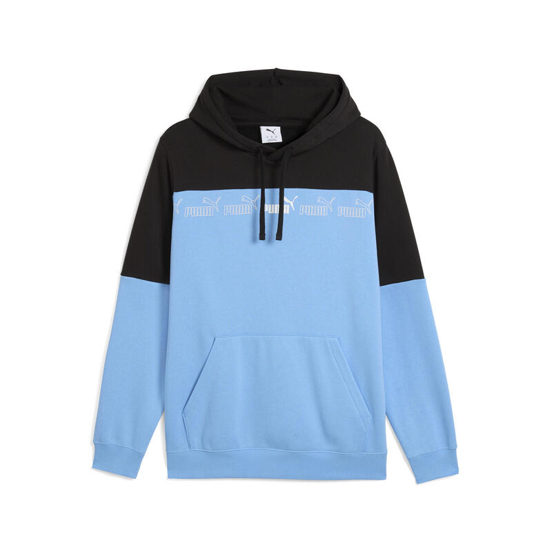 Sweat à capuche Around the Block Homme PUMA Team Light Blue