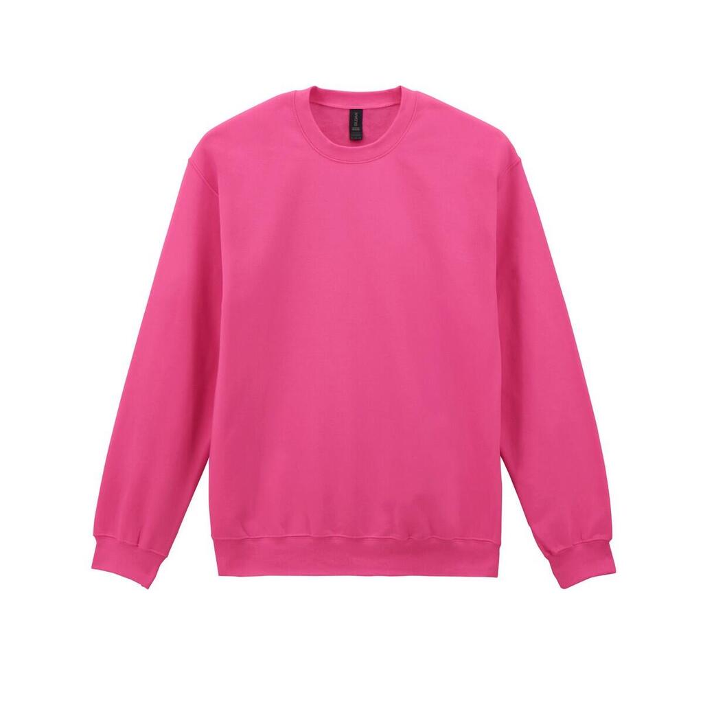 Unisex Adult Softstyle Midweight Fleece Sweatshirt (Pink Lemonade)