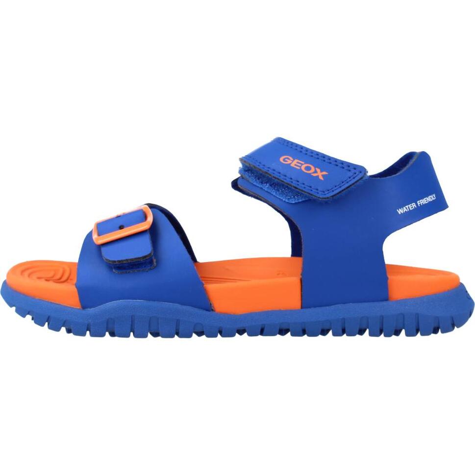 Sandały GEOX J SANDAL FUSBETTO BO Pomarańczowy