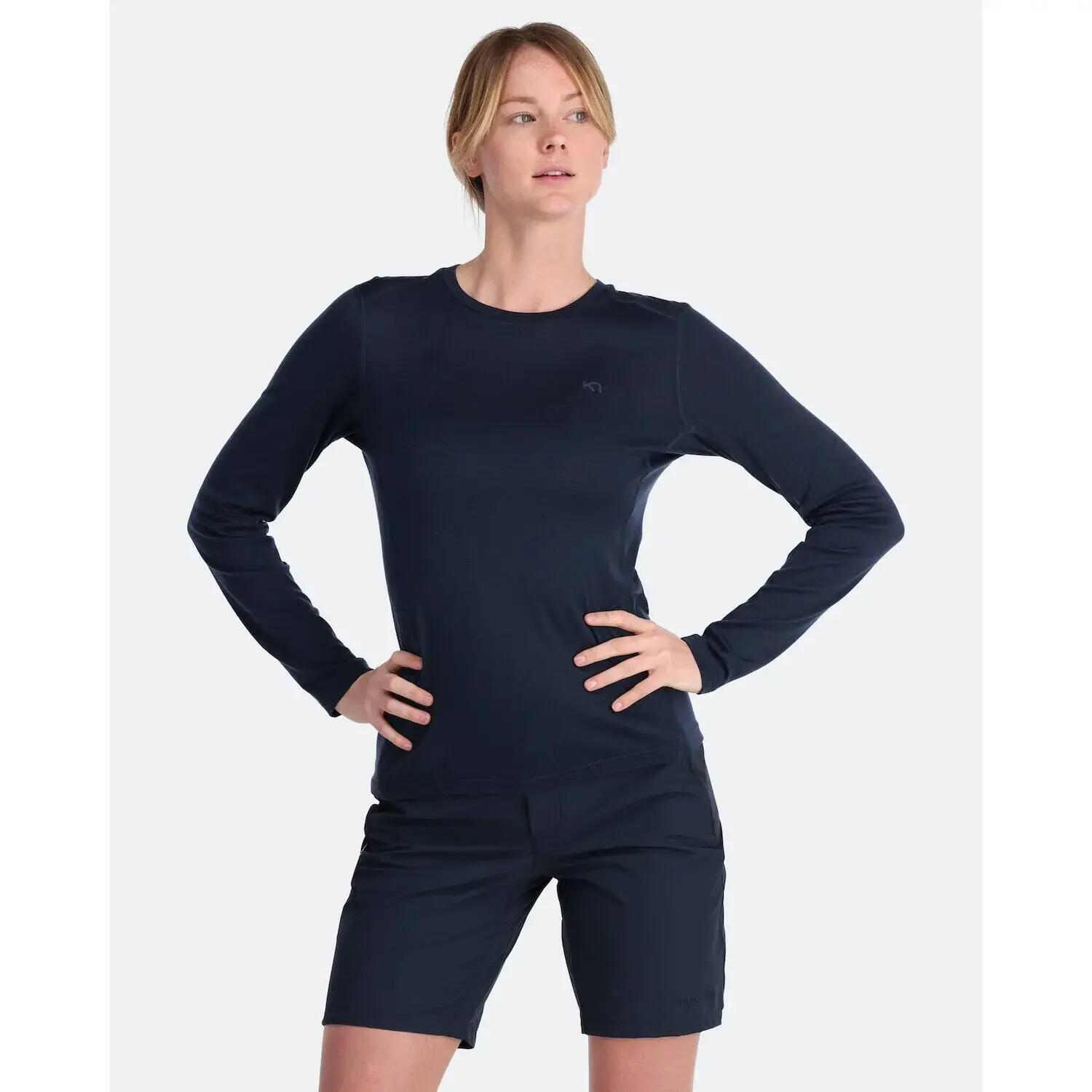 Camiseta - Fitness - Mujer - Manga larga - Lucie - Royal 3/4