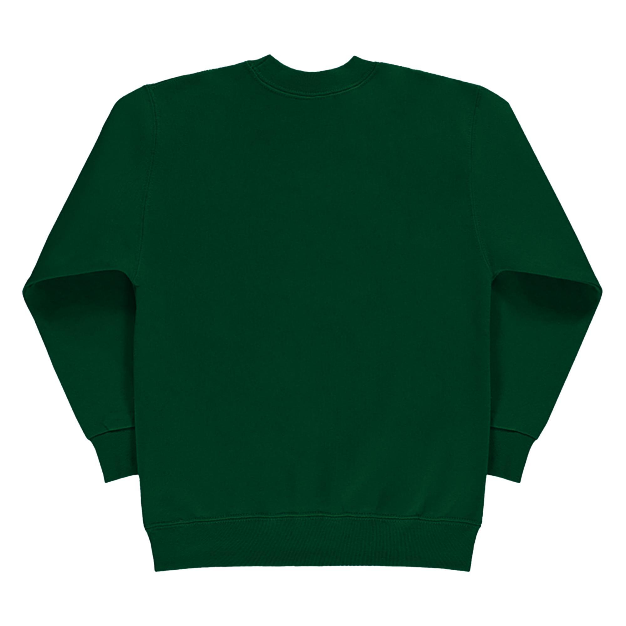 Sg - Sweatshirt Enfant Unisexe (vert Bouteille) - Sweat-shirt - Vert - 6 À 8 Ans - Decathlon
