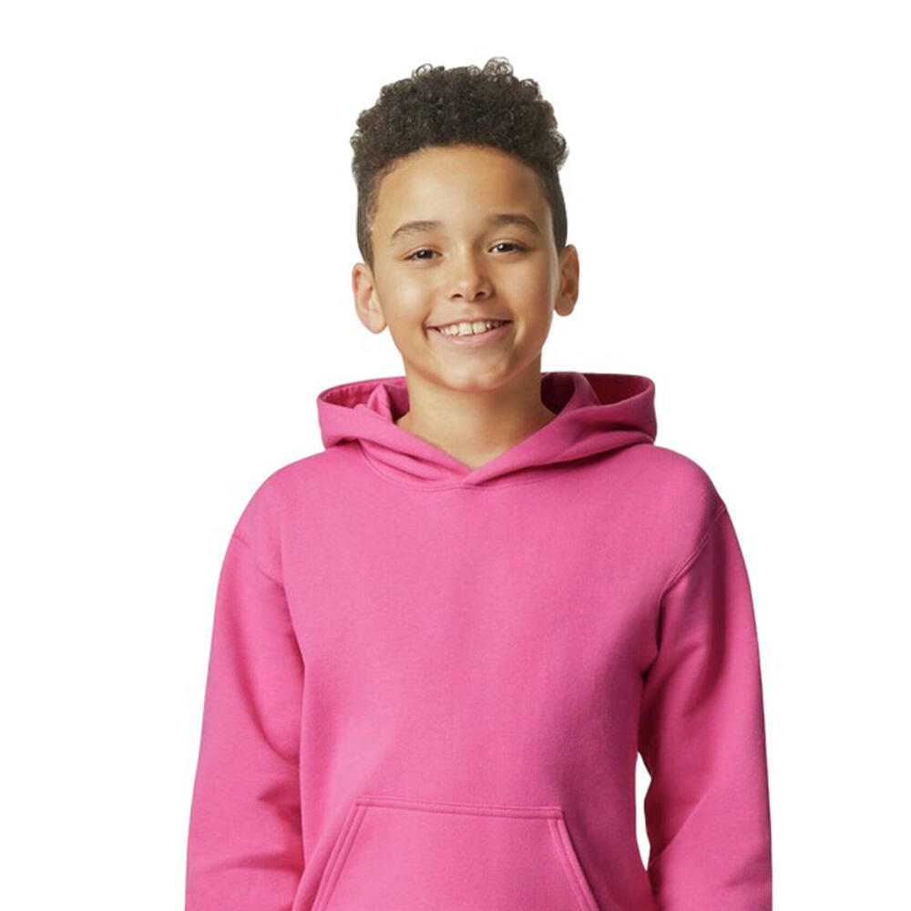 Sudadera Softstyle Lisa de Polar para Niños/Niñas Limonada Rosada 2/2