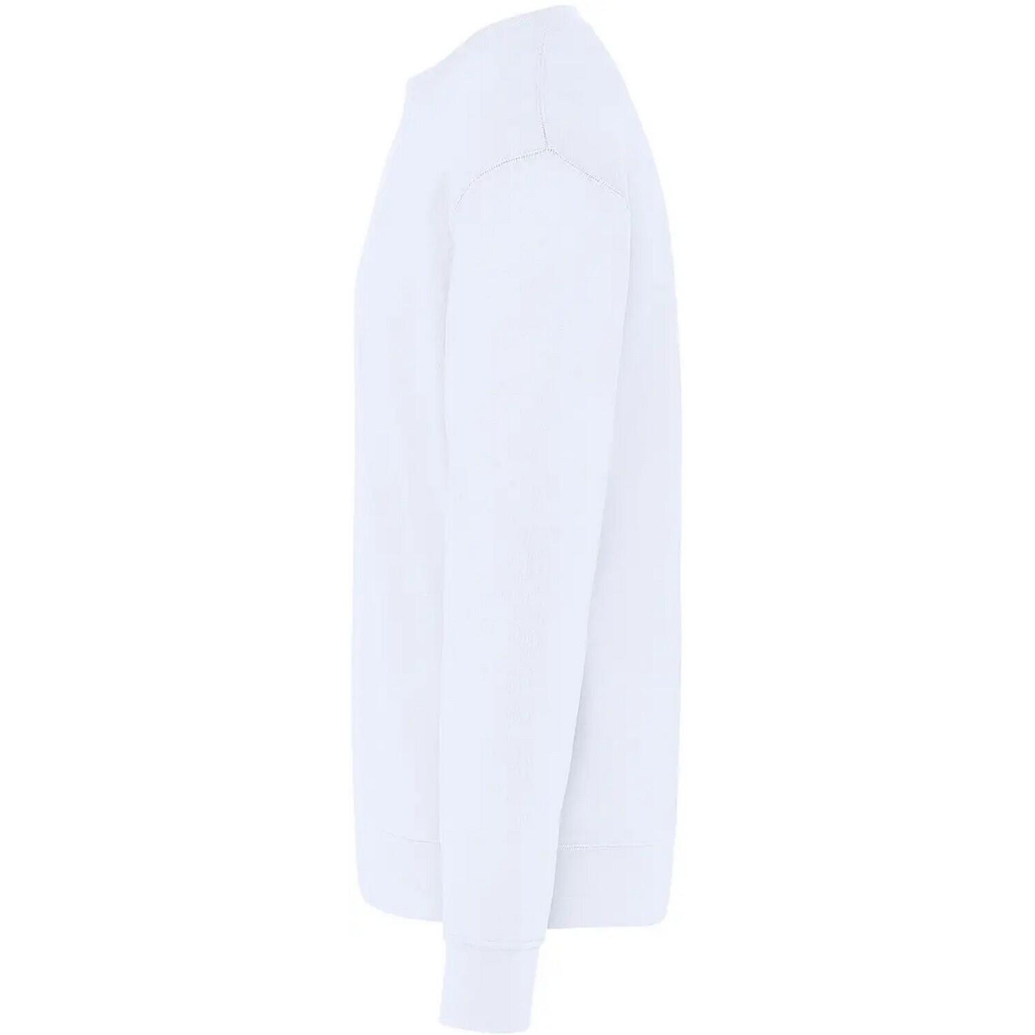 Jersey de Algodón Ringspun para Adultos Unisex Nieve Blanca 4/4