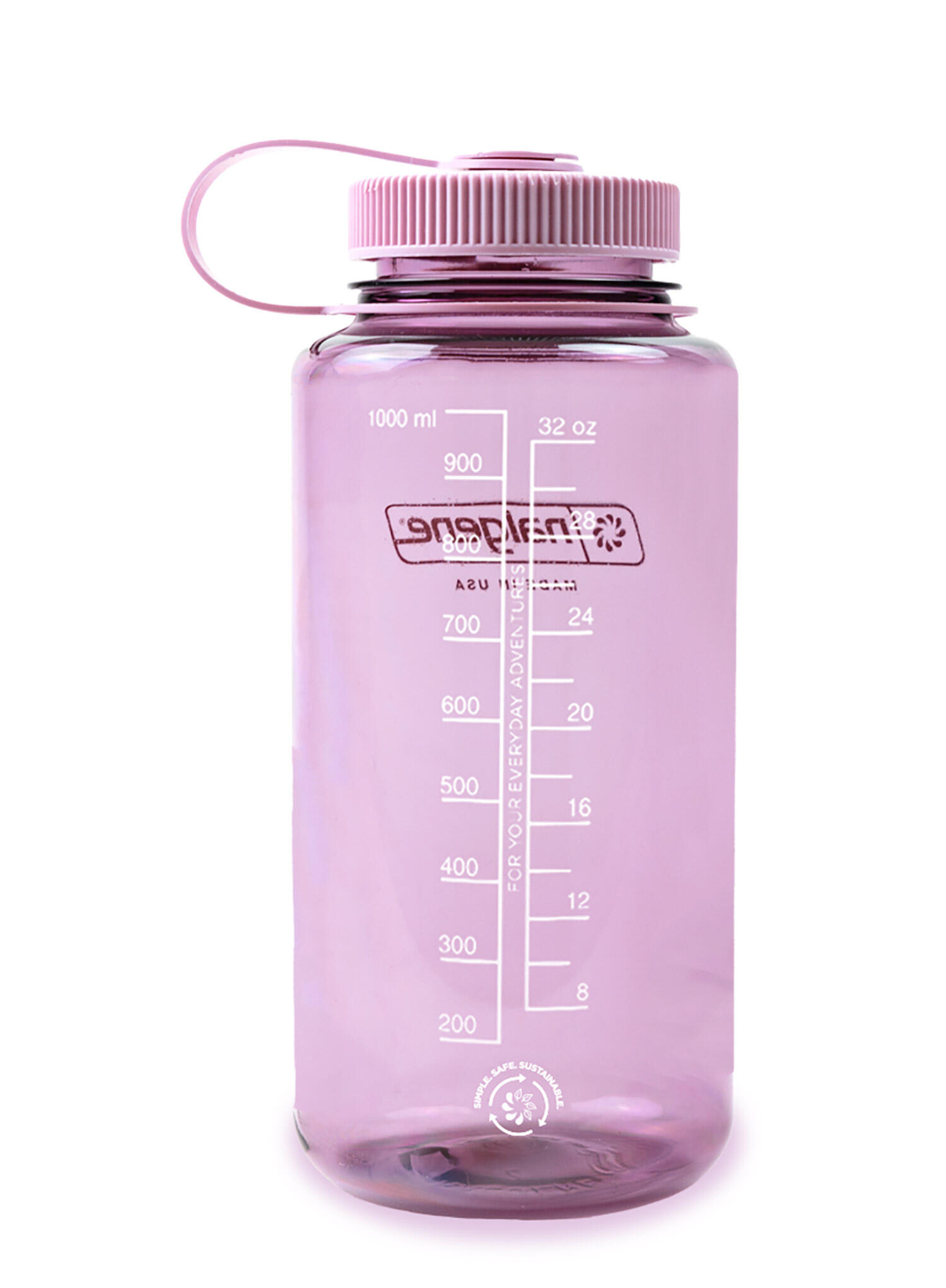 Butelka turystyczna Wide Mouth 32oz/946ml Sustain jasnoróżowa 3/4