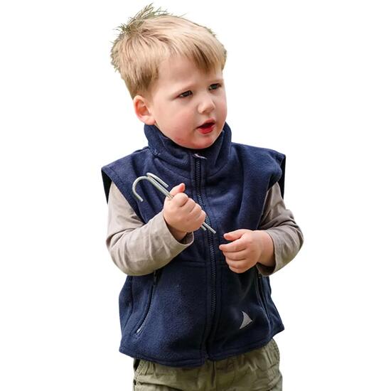 Veste Sans Manches Enfant (Bleu Marine)