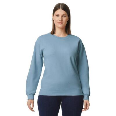 Felpa Pile Adulto Unisex Gildan Softstyle Cielo