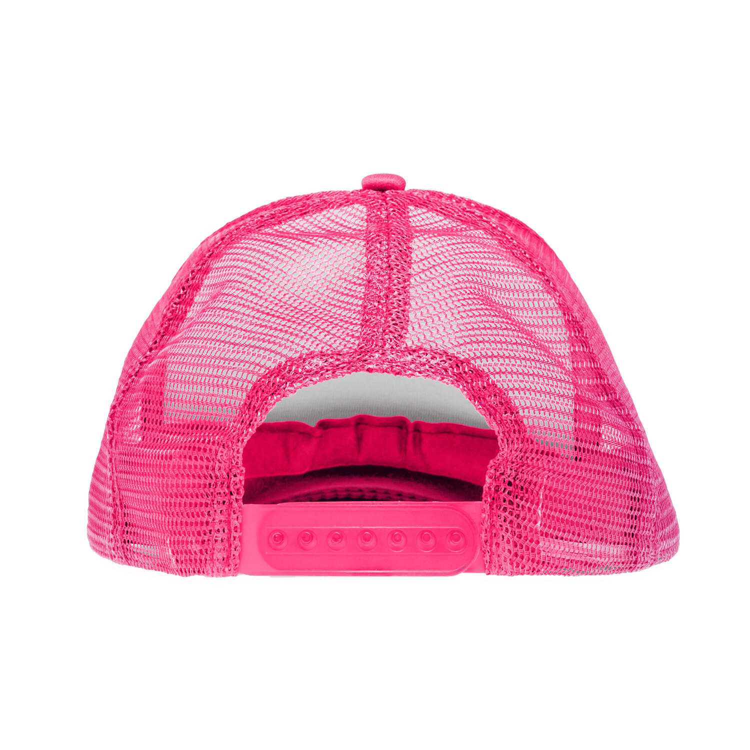 Casquette Trucker DETROIT (Rose Vif / Blanc) 2/2