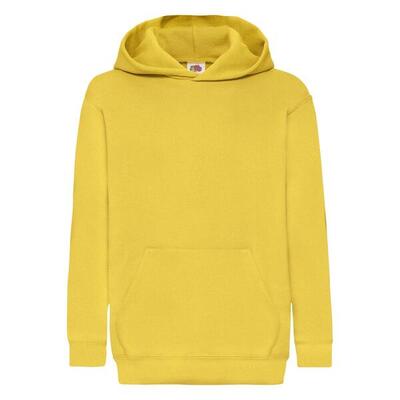 Kinder/kids classic 260 hoodie (fles groen)