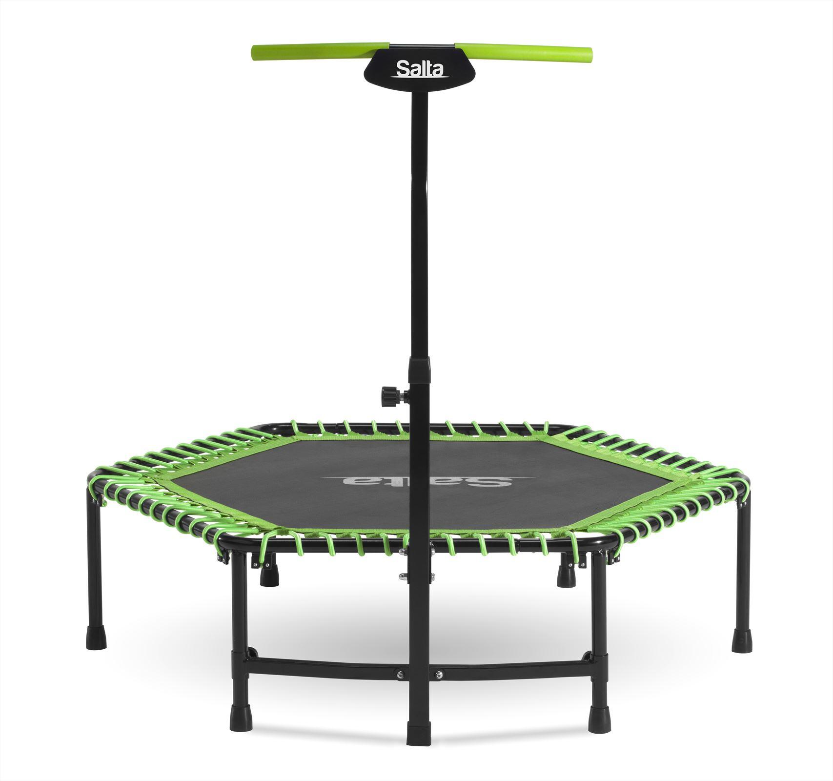 SALTA Trampoline - Fitness - 128 cm - Zeshoekig Groen