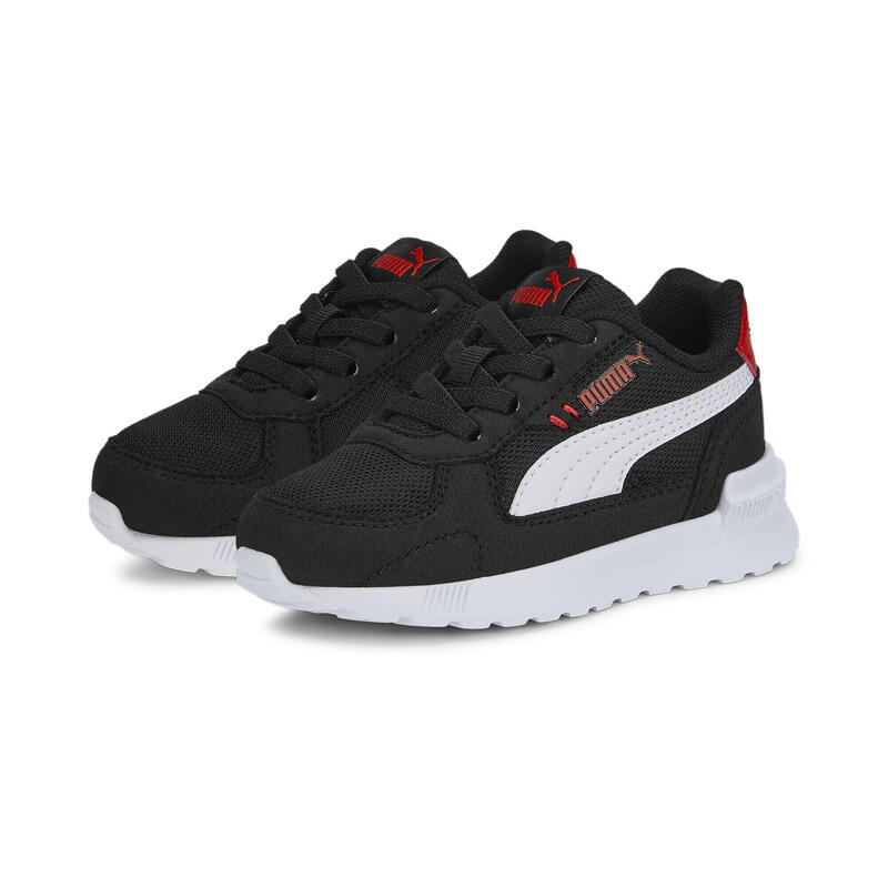 Baskets à fermeture facile Graviton Bébé PUMA Black White Red