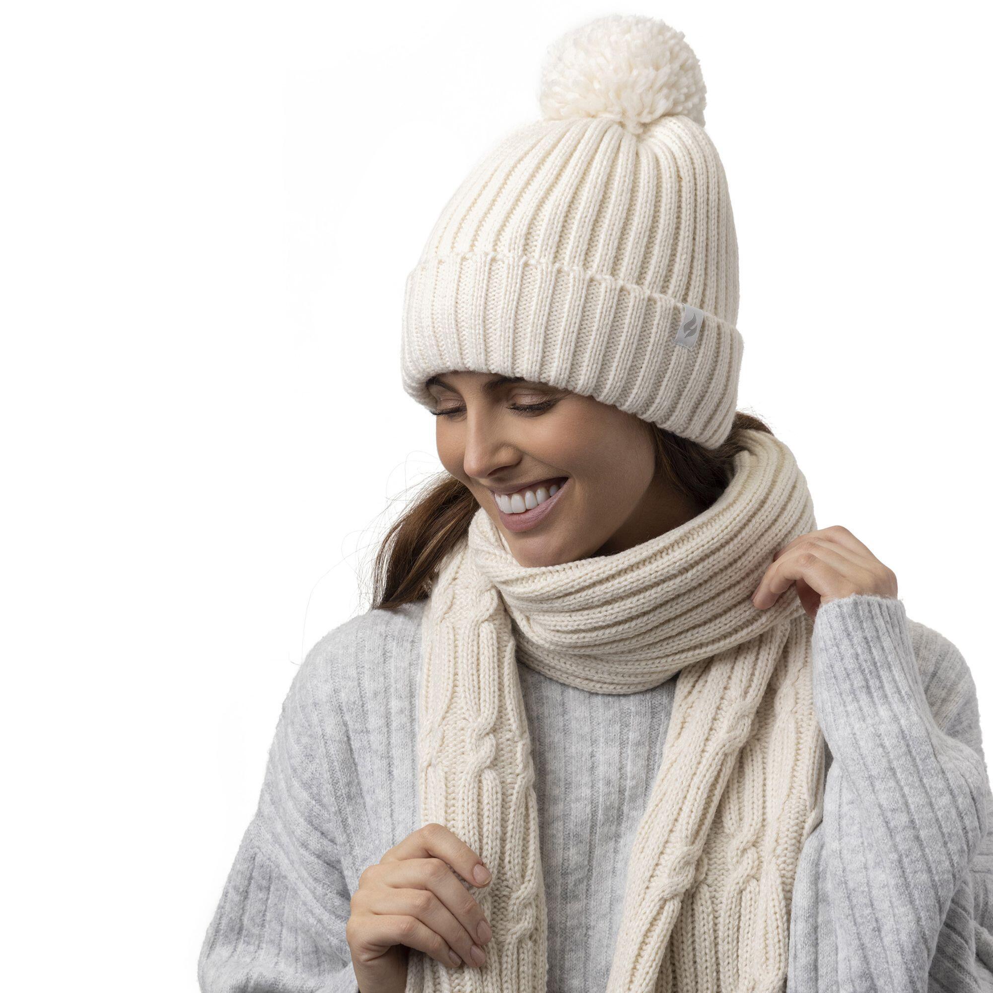 Heat Holders - Echarpe Hiver Femmes Polaire Tricoté | Thermique Echarpe Chaude 5/5