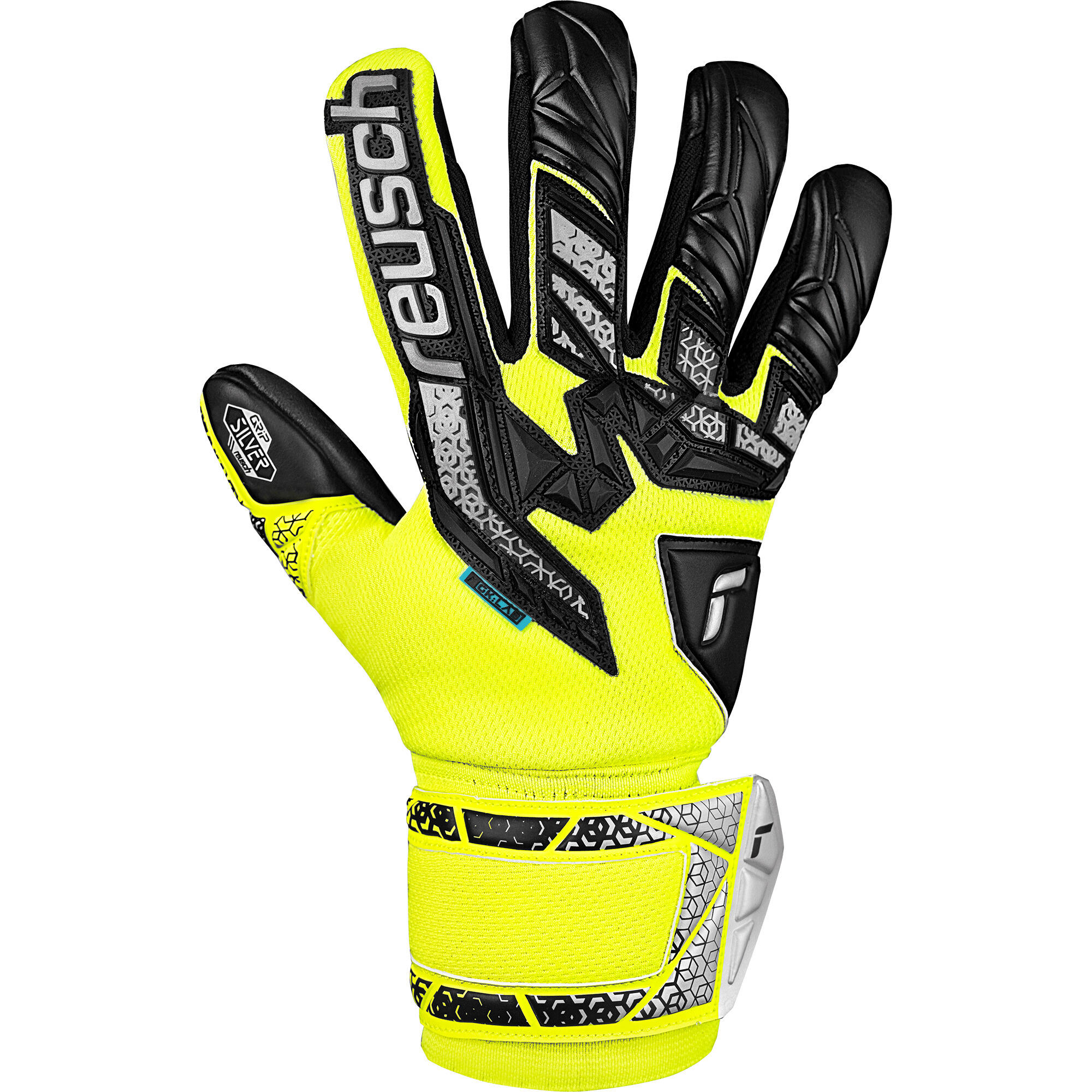 Reusch - Gants De Gardien Reusch Attrakt Freegel - Gants De Gardien - Gris|jaune|noir - 9,5 - Decathlon