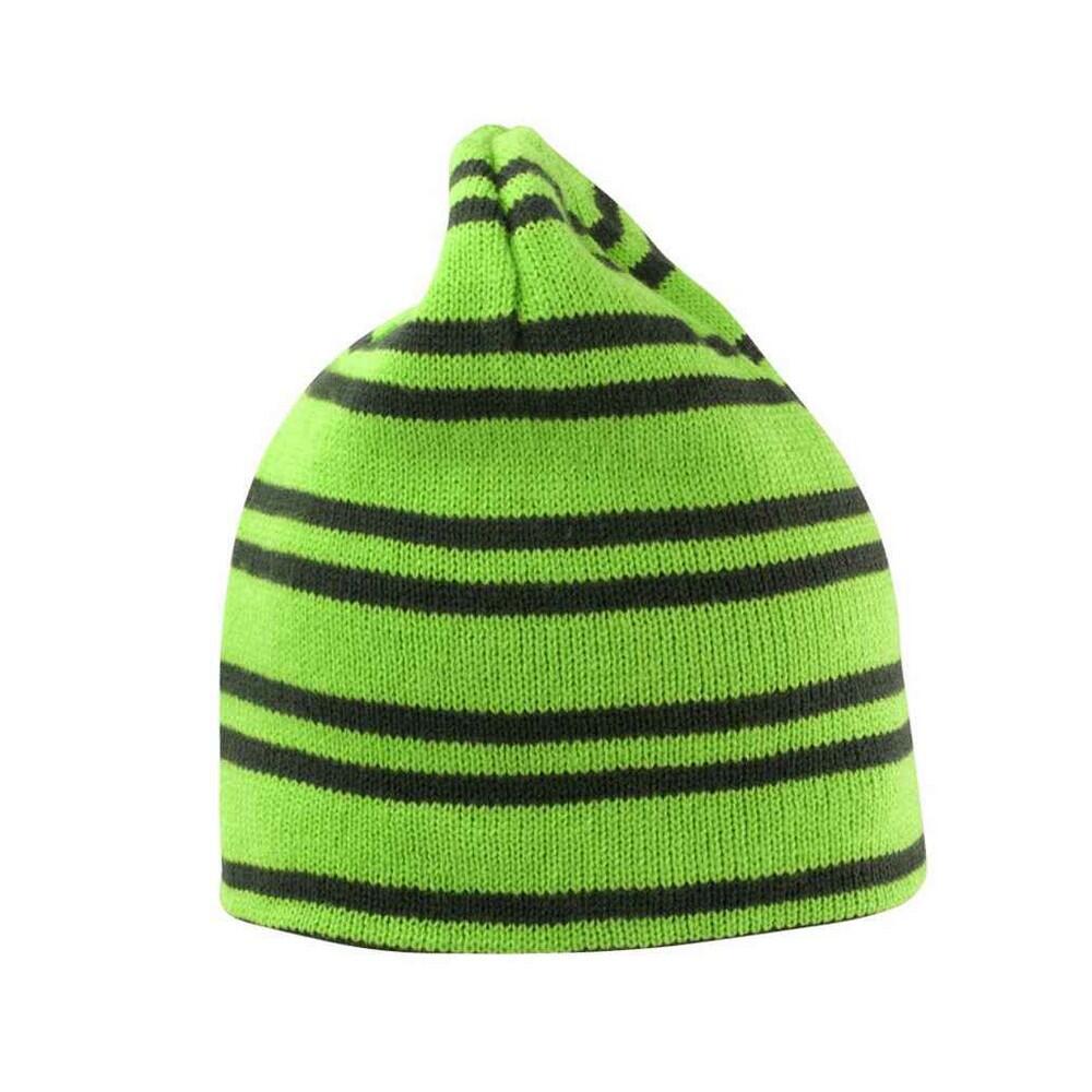 Team Stripe Omkeerbare Beanie (Kalk/Grijs/Grijs) 2/2