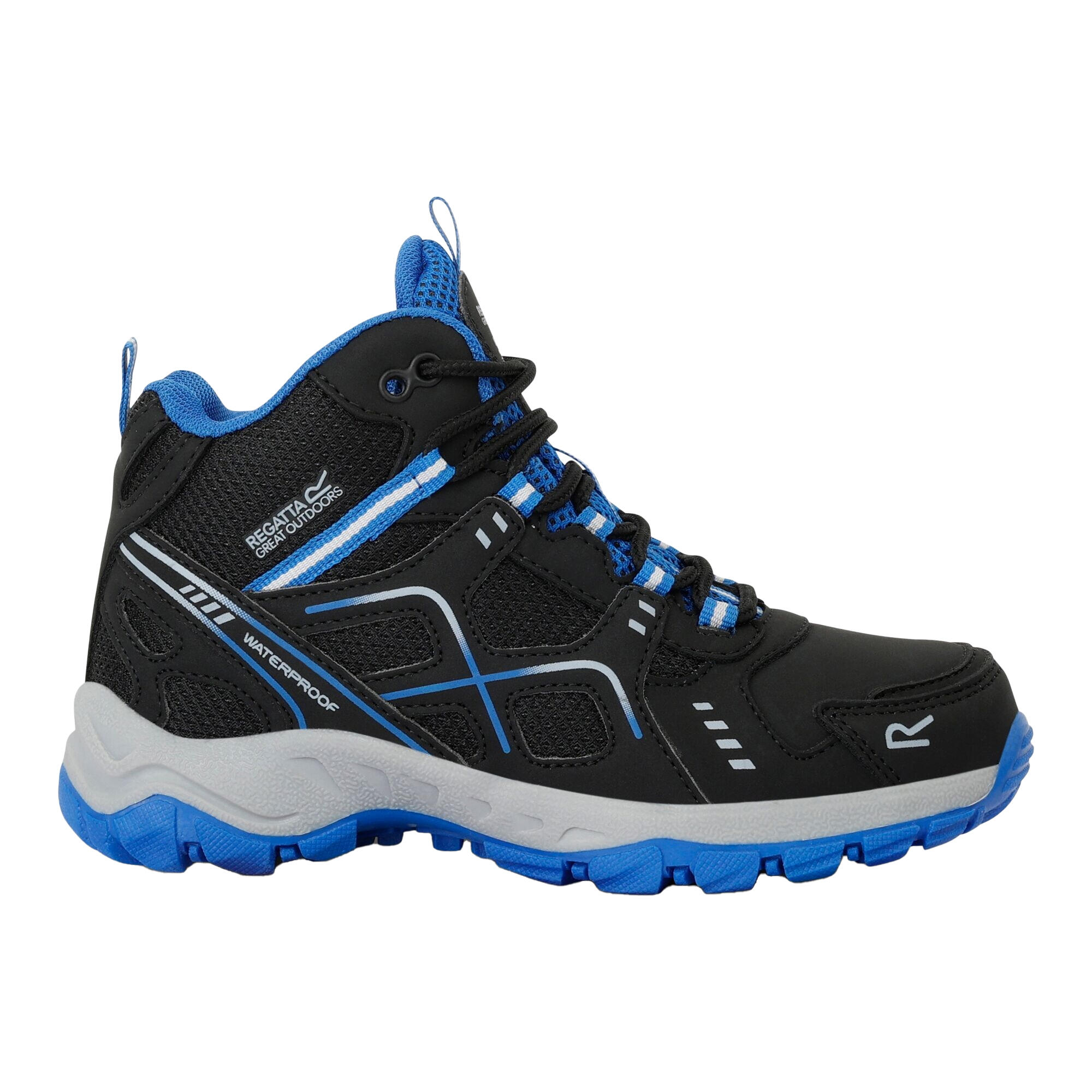 Scarponcini Da Passeggio Bambini Regatta Vendeavour Nero Blu Oxford 3/5