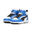 Basket mi-haute Rebound V6 Bébé PUMA White Black Racing Blue