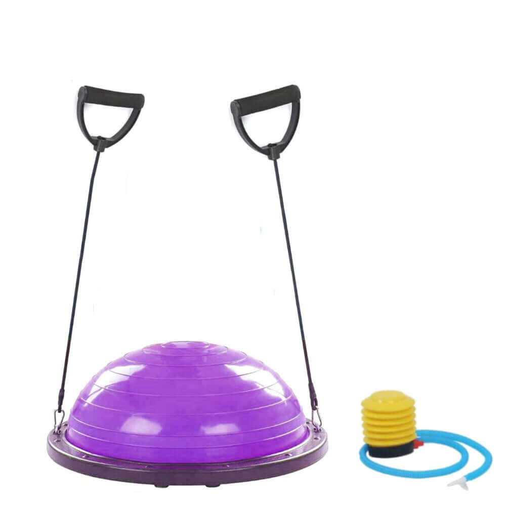 Half Balance Ball with Resistance Band V FF