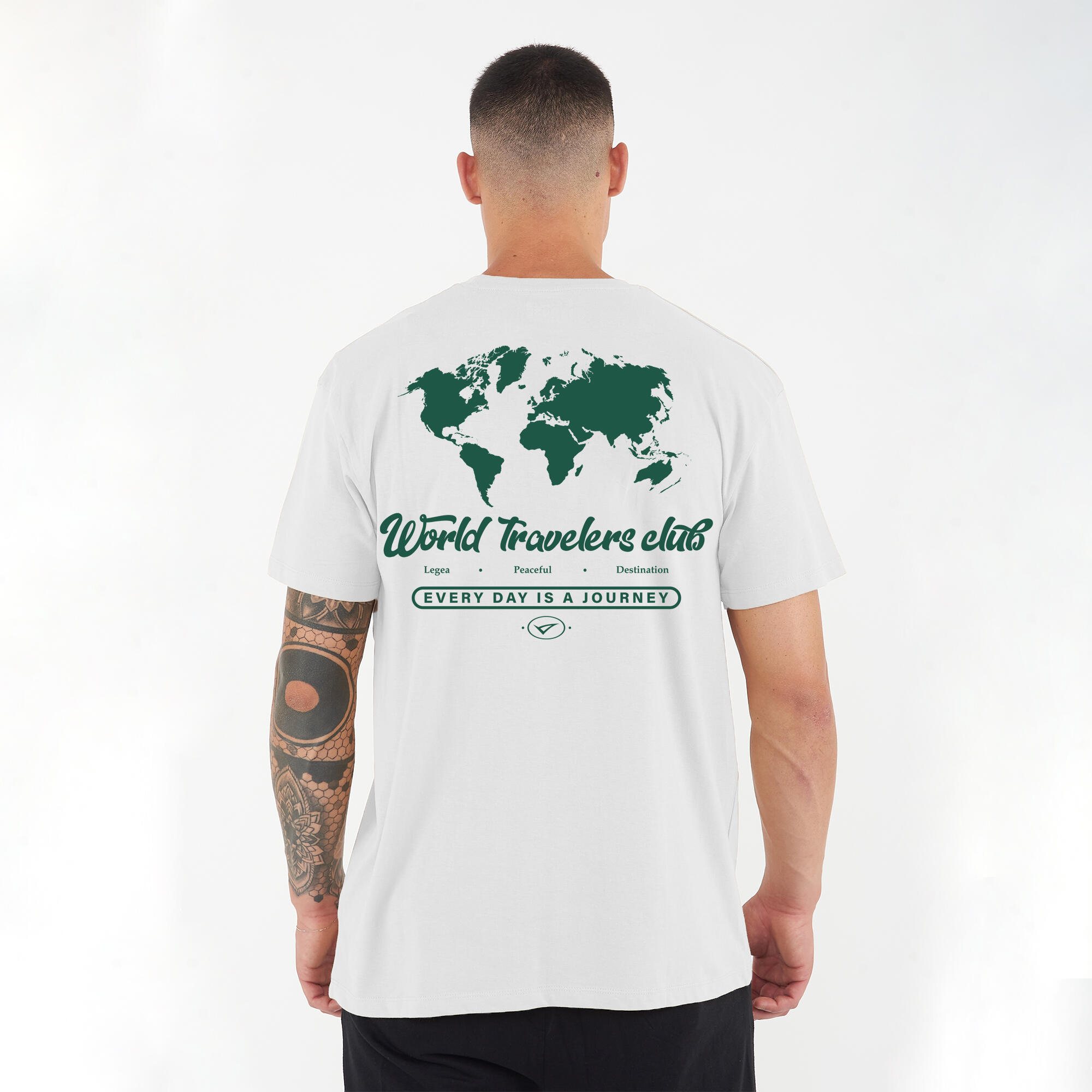 T-shirt en coton homme TRAVELER 2/6