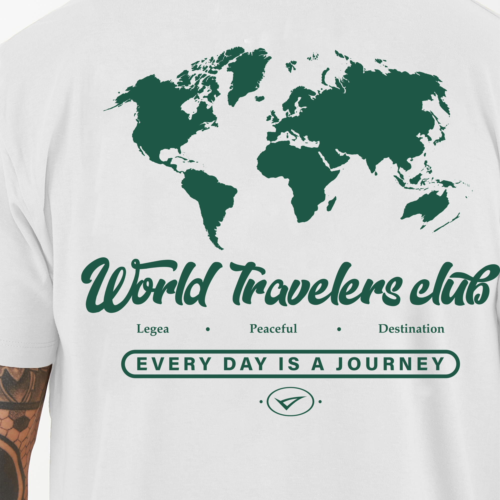 T-shirt en coton homme TRAVELER 4/6