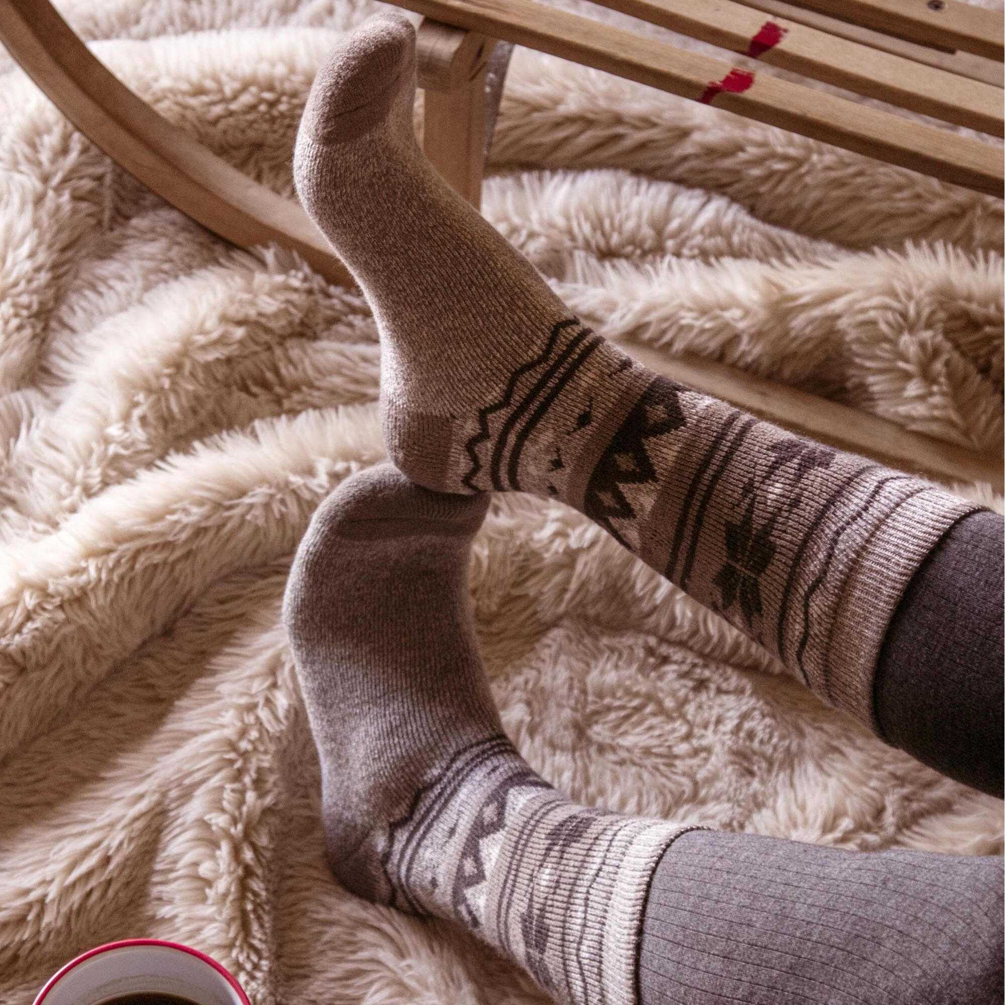 Mens Warm Thin 1.6 Tog Thermal Lite Dress Socks 5/6