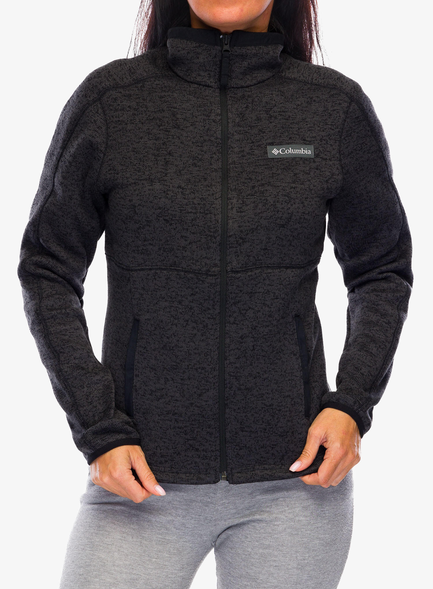 Bluza polarowa damska Columbia Sweater Weather Full Zip II 1/7