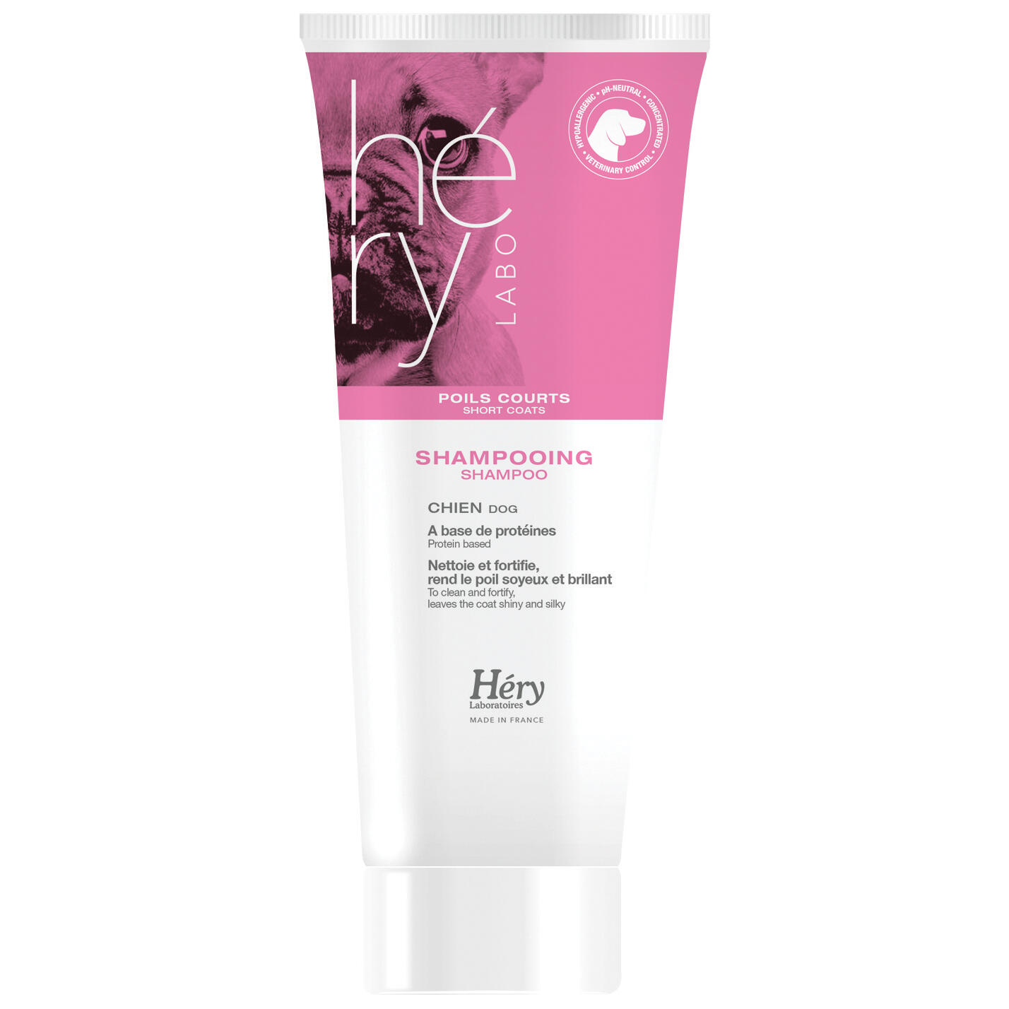Korthaar shampoo voor honden Héry 2/2