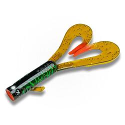 Leurre Souple LMAB Drunk Dancer 18cm (38g - 18cm - #Toxic Zebra - A l'unité)